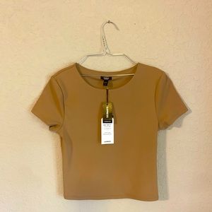 EXPRESS Short Sleeve Top, Body Contour